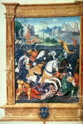 Francesco I (1494-1547) alla battaglia di Marignano, 14 settembre 1515